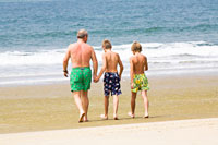 Plage - En famille